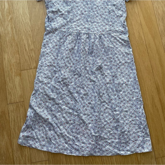 Boden Penelope Jersey Knit Red White Blue Dress US 10 R - Picture 4 of 4